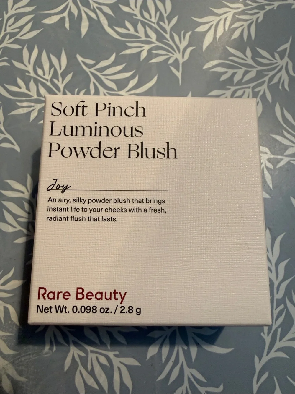 Rare Beauty Soft Pinch Luminous Powder Blush - Joy (peach)